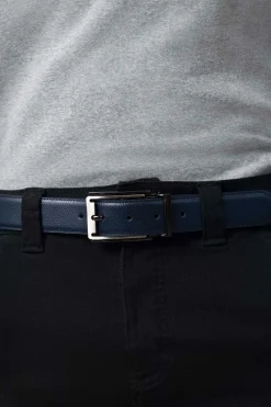 Hexagona Belt<Adjustable belt - Leather