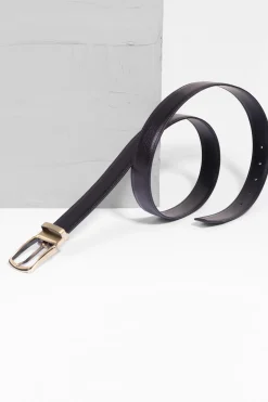Hexagona Belt<Adjustable belt - Leather
