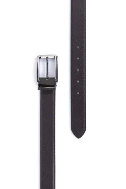 Hexagona Belt<Adjustable belt - Split leather