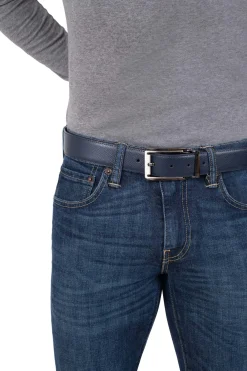 Hexagona Belt<Adjustable belt - Split leather