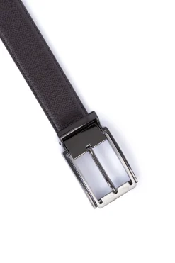 Hexagona Belt<Adjustable belt - Split leather