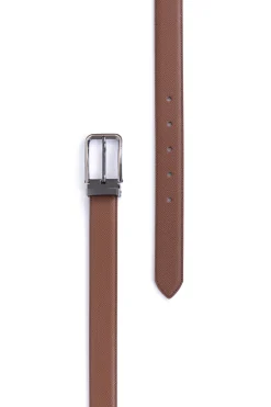 Hexagona Belt<Adjustable belt - Split leather