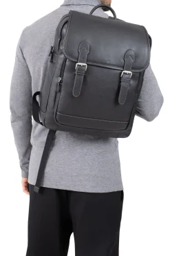 Hexagona Backpack<Backpack - 13" & A4 - Leather