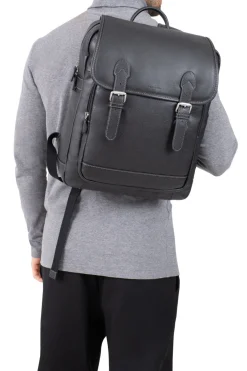 Hexagona Backpack<Backpack - 13" & A4 - Leather