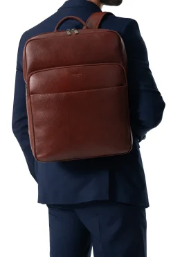 Hexagona Backpack<Backpack - A4 - Leather