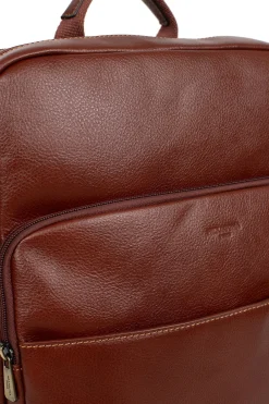 Hexagona Backpack<Backpack - A4 - Leather
