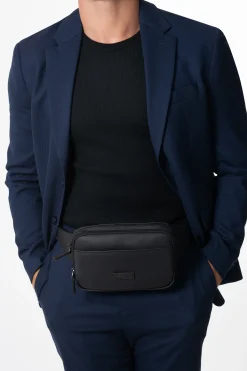 Hexagona Shoulder Bag & Belt Bag<Banana bag