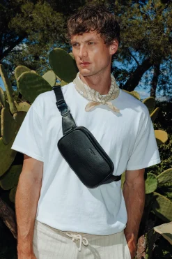 Hexagona Shoulder Bag & Belt Bag<Belt bag - Leather