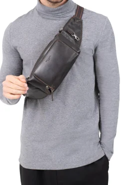 Hexagona Shoulder Bag & Belt Bag<Belt bag - Leather