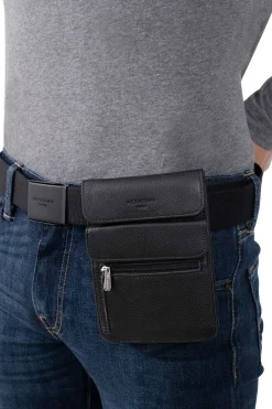 Hexagona Pouch<Belt pouch - Leather