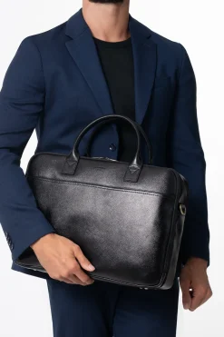 Hexagona Document Holder<Briefcase - 13" & A4 - Leather