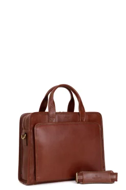Hexagona Document Holder<Briefcase - 15" & A4 - Leather