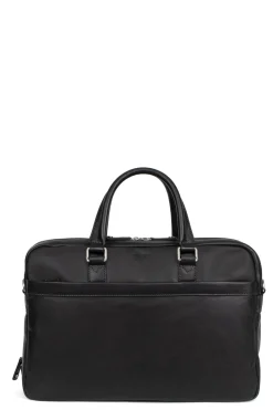 Hexagona Document Holder<Briefcase - 17" & A4 - Leather
