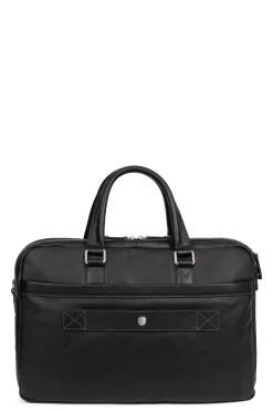 Hexagona Document Holder<Briefcase - 17" & A4 - Leather
