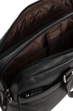 Hexagona Document Holder<Briefcase - 17" & A4 - Leather
