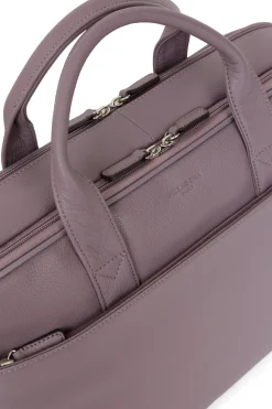 Women Hexagona Handbag<Briefcase - 15" & A4 - Leather