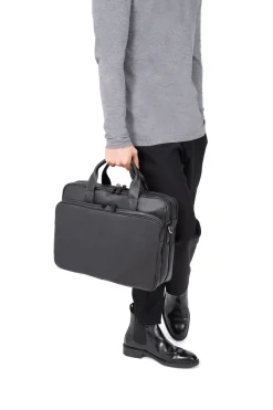 Hexagona Document Holder<Briefcase - A4 - Leather