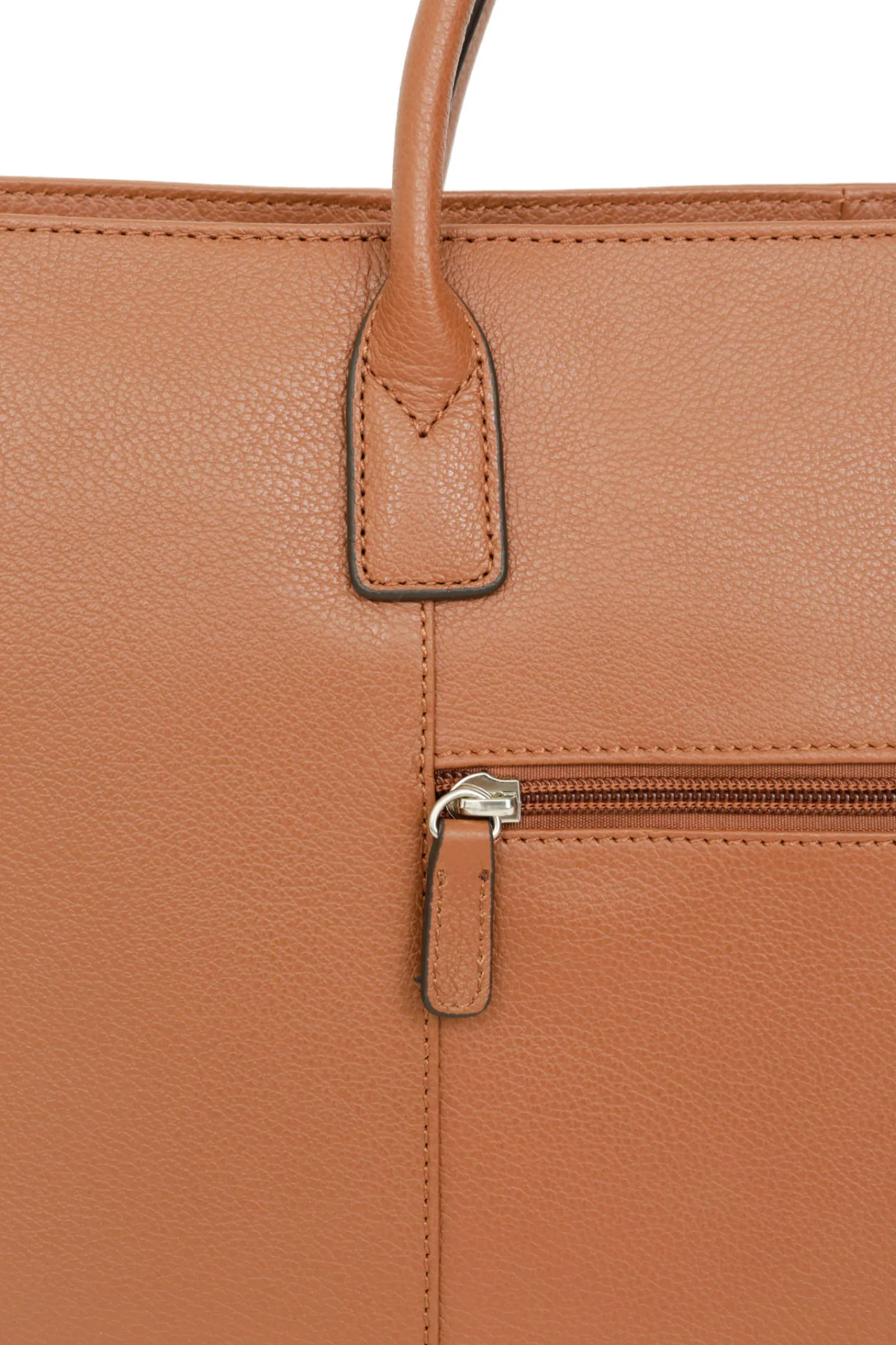 Women Hexagona Handbag<Briefcase - A4 - Leather