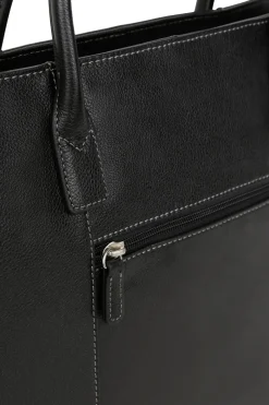 Women Hexagona Handbag<Briefcase - A4 - Leather