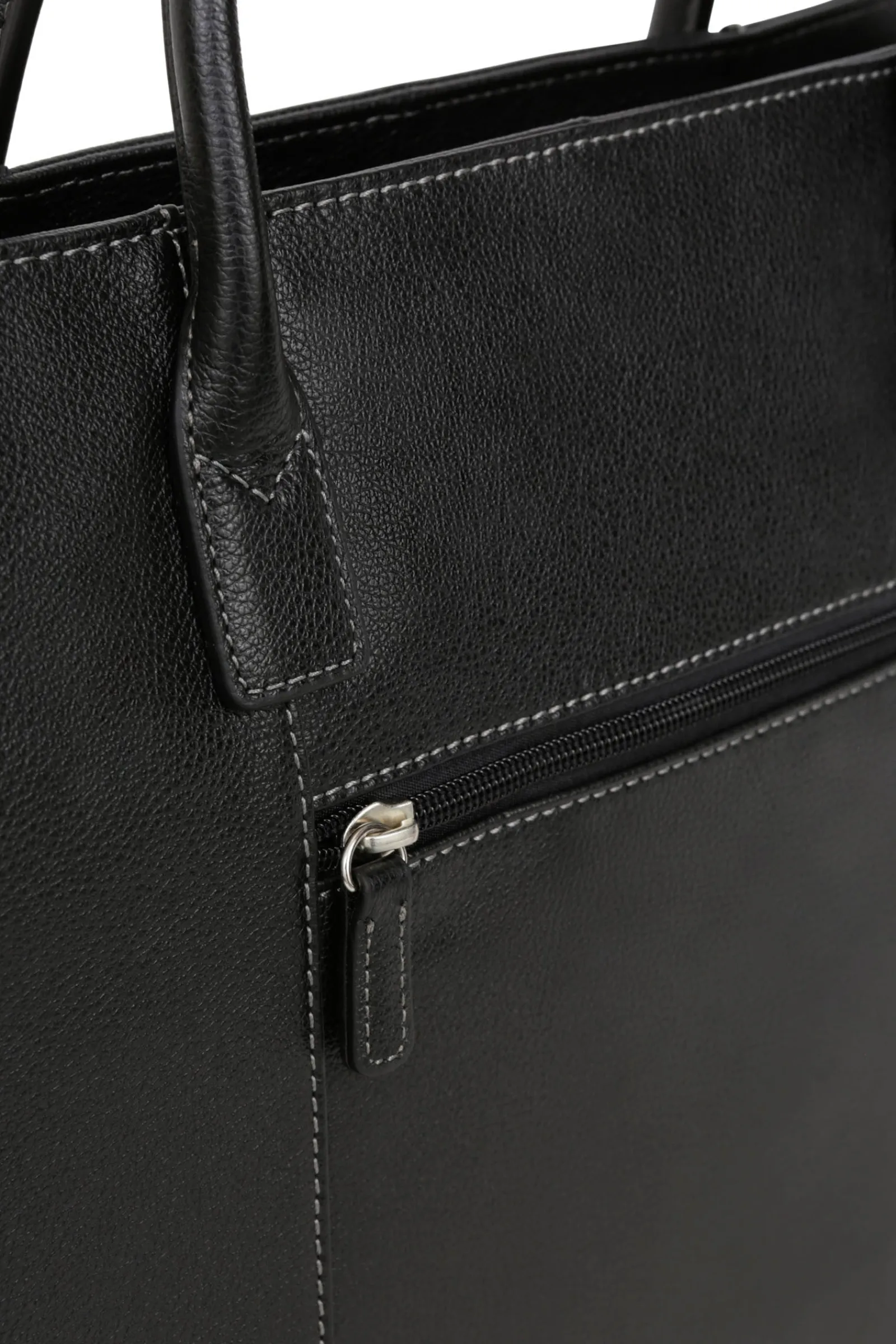 Women Hexagona Handbag<Briefcase - A4 - Leather