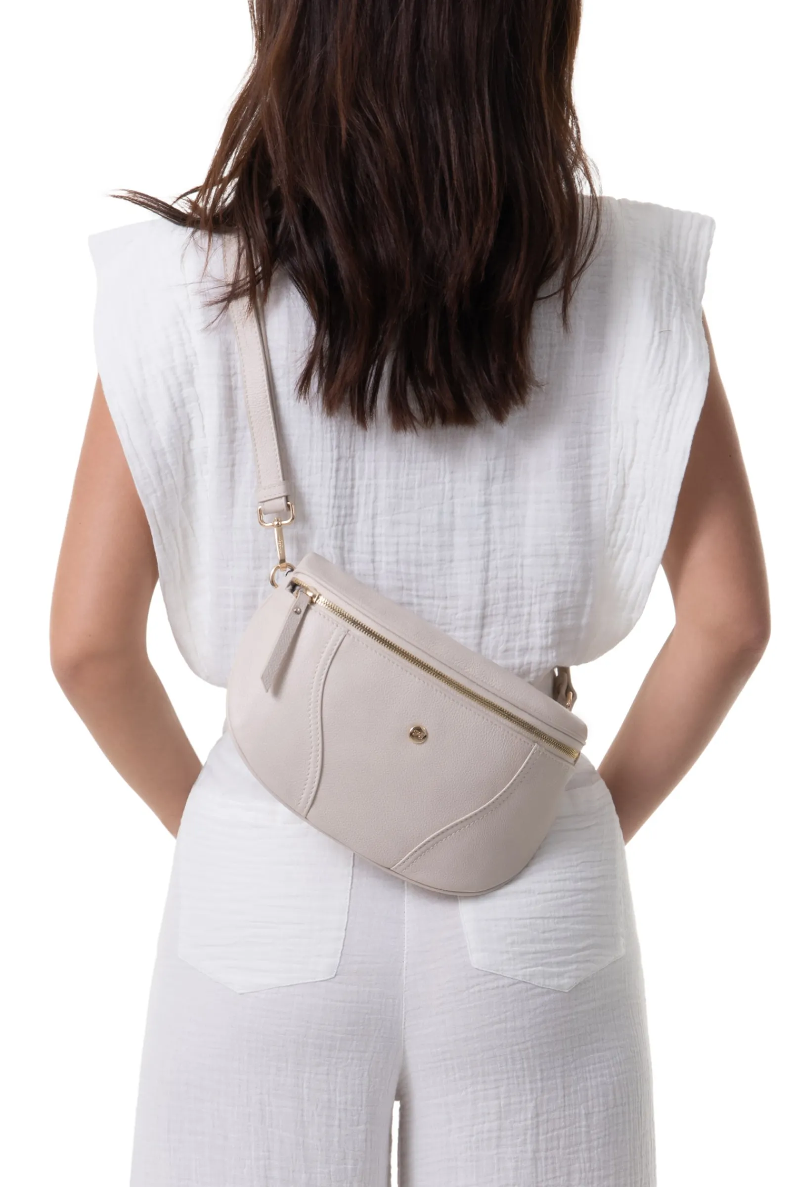 Women Hexagona Pouch & Belt Bag<Bum-bag - Leather