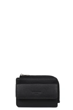 Women Hexagona Wallet<Card holder - 1 flap - Leather