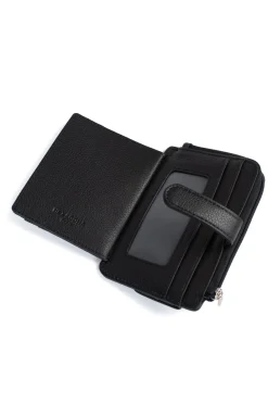Women Hexagona Wallet<Card holder - 1 flap - Leather