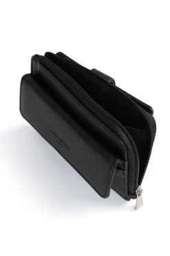 Women Hexagona Wallet<Card holder - 1 flap - Leather