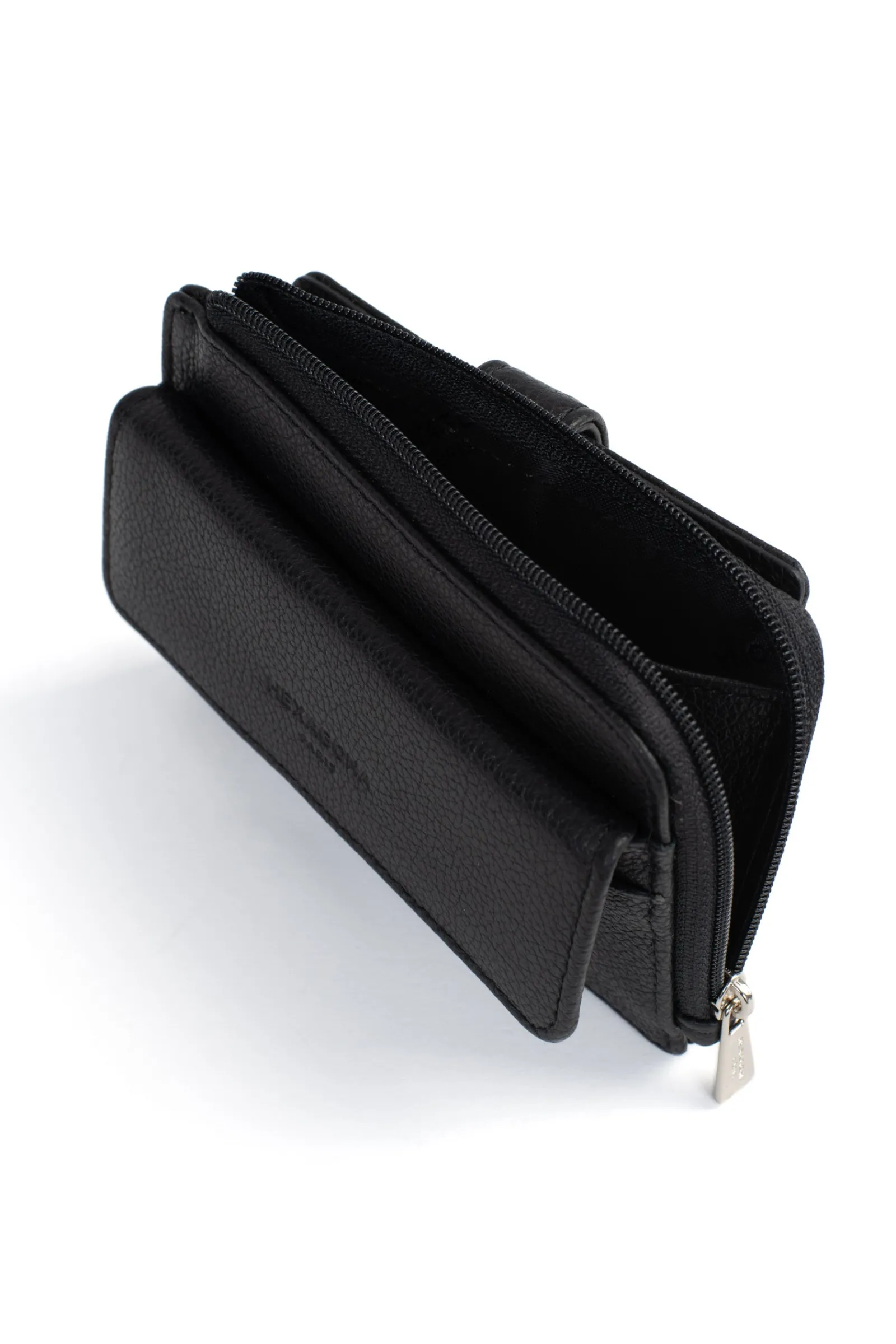 Women Hexagona Wallet<Card holder - 1 flap - Leather