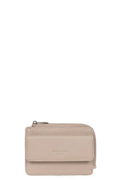 Women Hexagona Wallet<Card holder - 1 flap - Leather