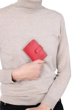Women Hexagona Card Holder<Card holder - 1 flap - Leather
