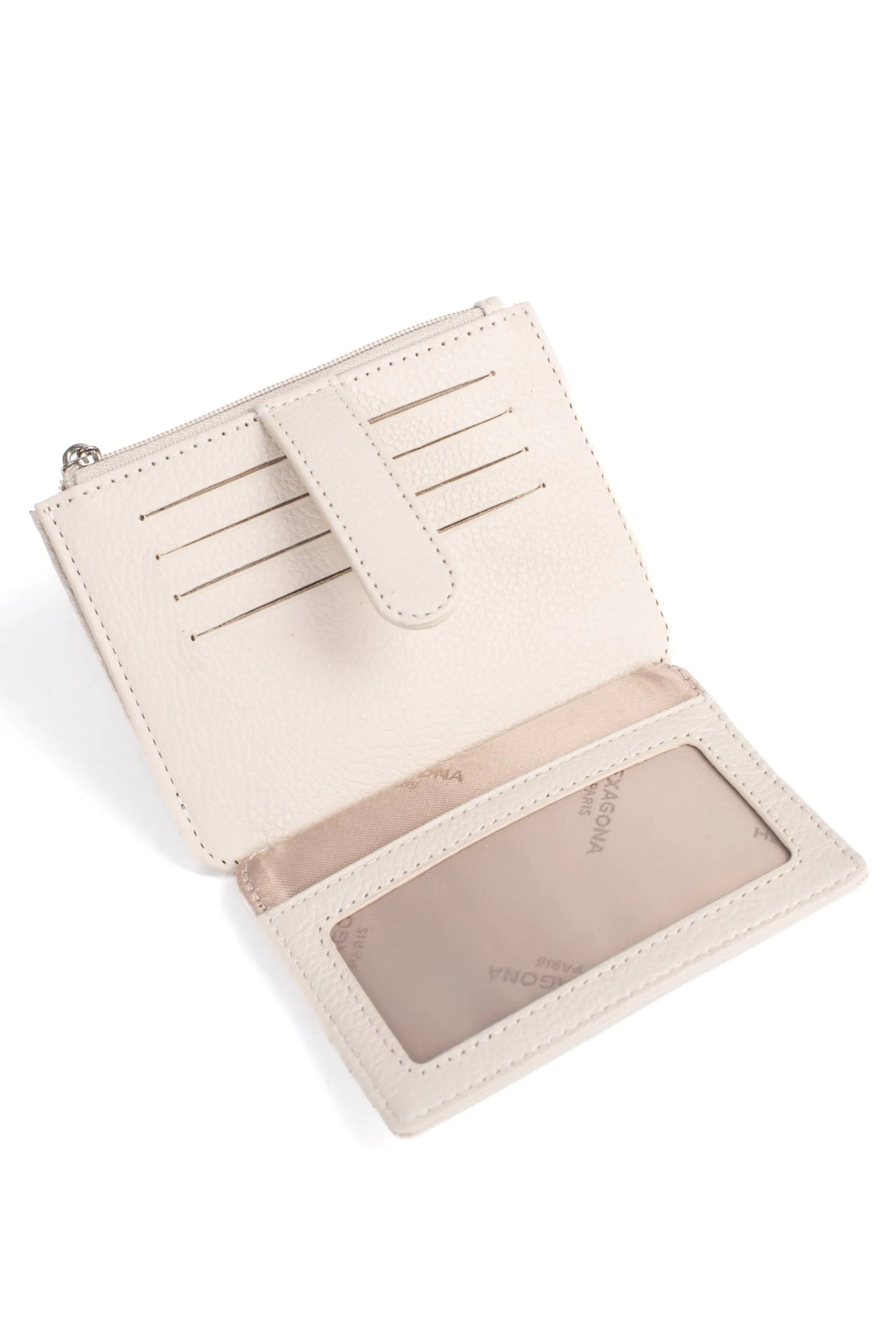Women Hexagona Card Holder<Card holder - 1 flap - Leather