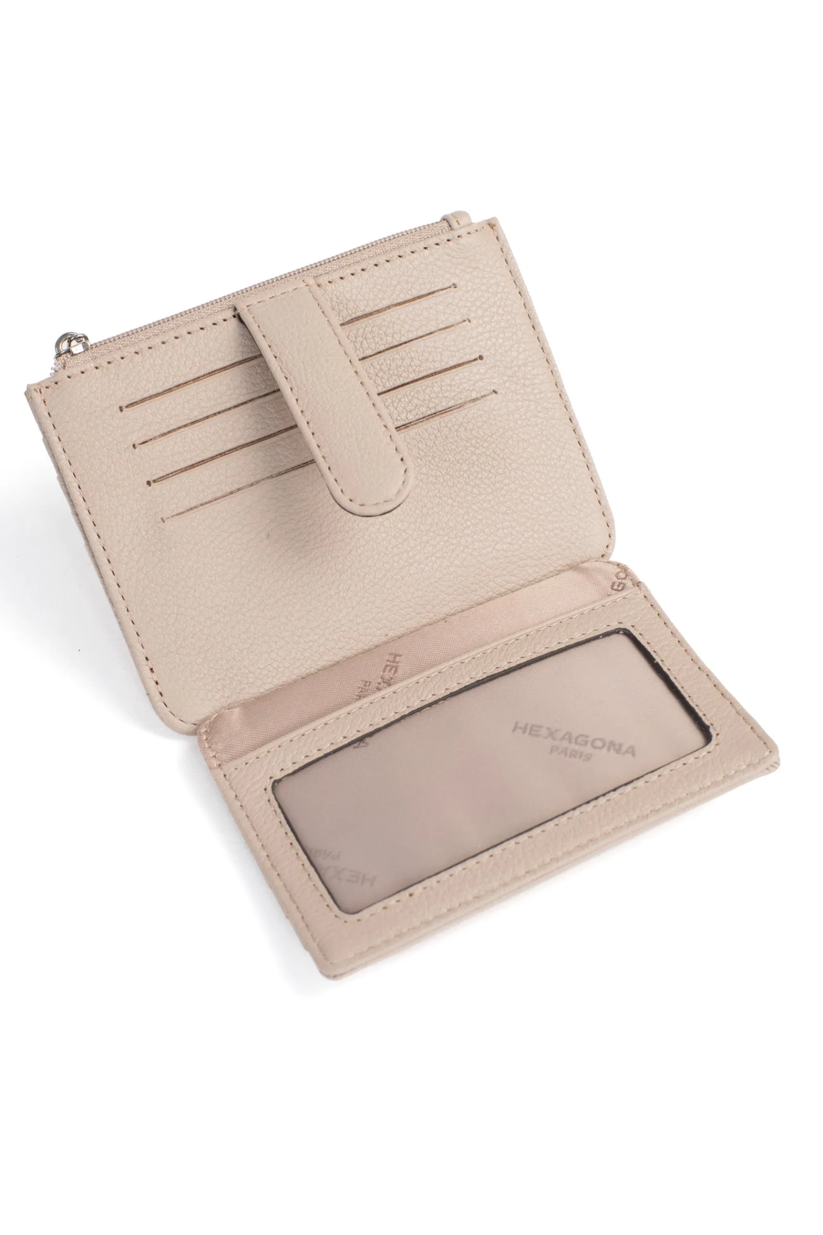 Women Hexagona Card Holder<Card holder - 1 flap - Leather