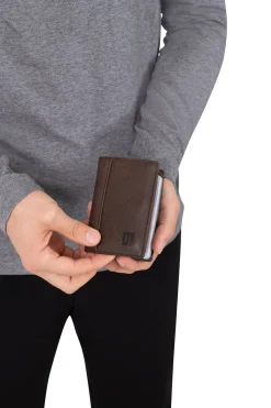 Women Hexagona Card Holder|Card Holder<Card holder - 1 flap - Leather