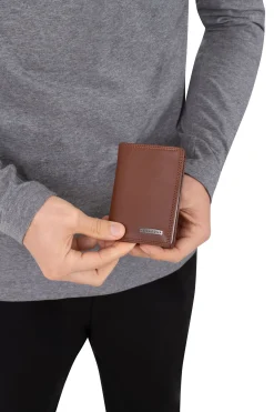 Women Hexagona Card Holder|Card Holder<Card holder - 1 flap - RFID stop - Leather