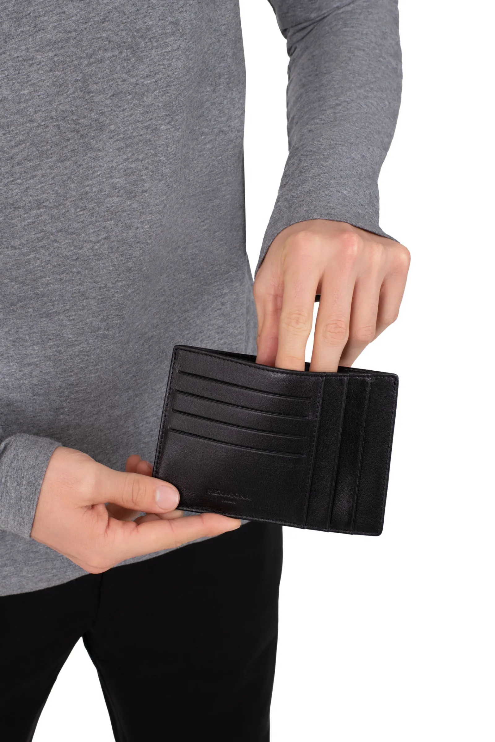 Women Hexagona Card Holder|Card Holder<Card holder - Leather