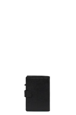 Women Hexagona Card Holder<Card holder case - 1 flap - Stop RFID - Leather