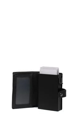 Women Hexagona Card Holder|Card Holder<Card holder case - 1 flap - Stop RFID - Leather