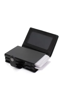 Women Hexagona Card Holder|Card Holder<Card holder case - 1 flap - Stop RFID - Leather