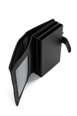 Women Hexagona Card Holder|Card Holder<Card holder case - 1 flap - Stop RFID - Leather