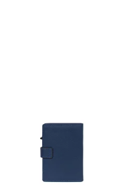 Women Hexagona Card Holder<Card holder case - 2 flaps - Stop RFID - Leather
