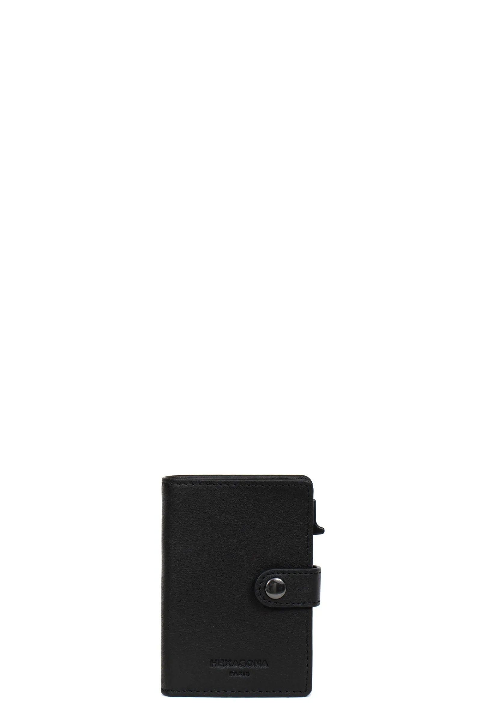 Women Hexagona Card Holder|Card Holder<Card holder case - 2 flaps - Stop RFID - Leather