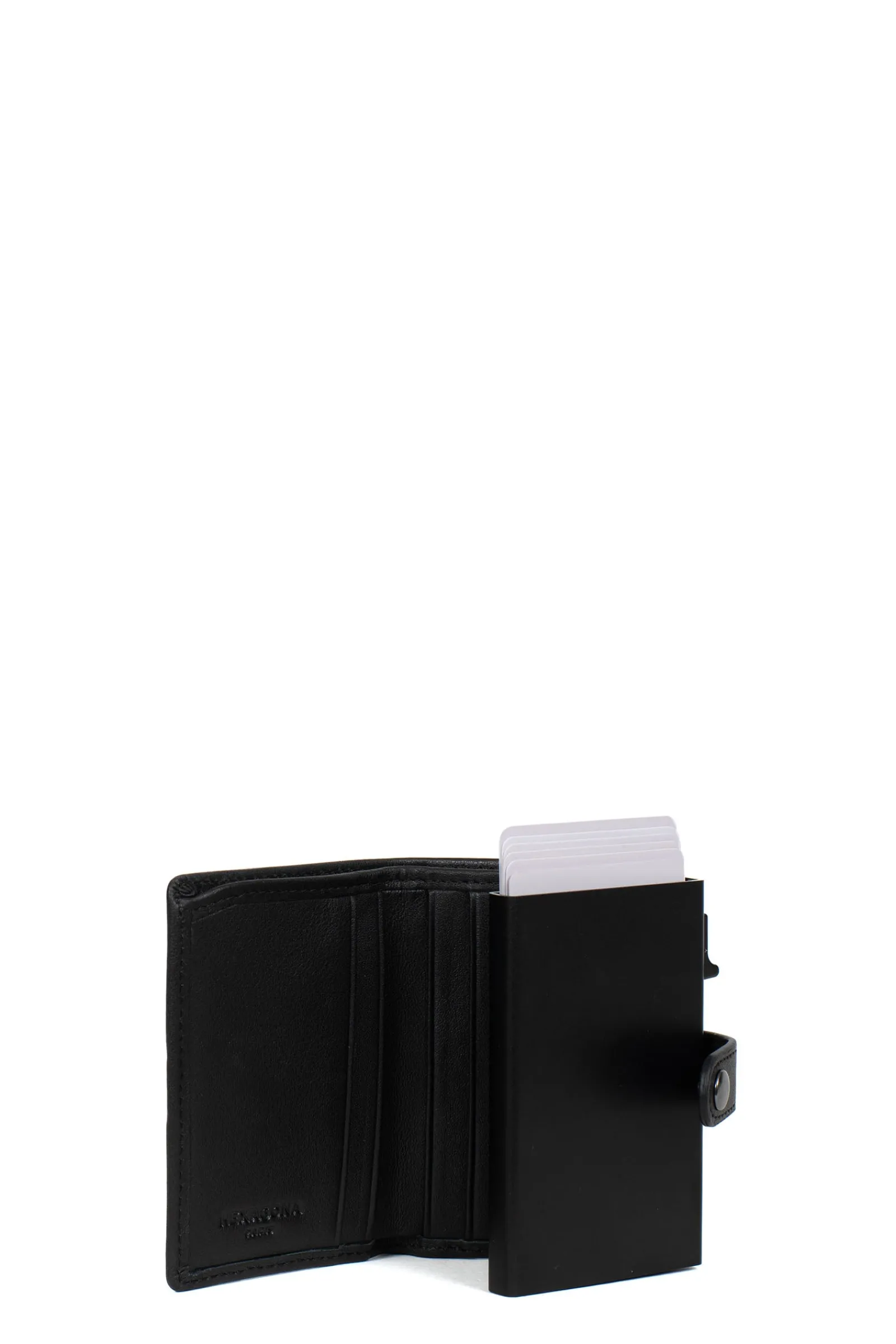 Women Hexagona Card Holder|Card Holder<Card holder case - 2 flaps - Stop RFID - Leather