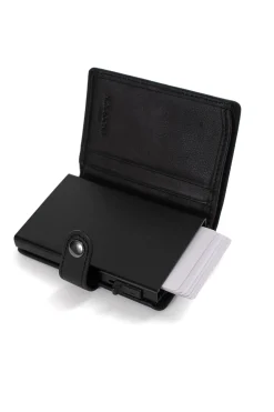 Women Hexagona Card Holder|Card Holder<Card holder case - 2 flaps - Stop RFID - Leather