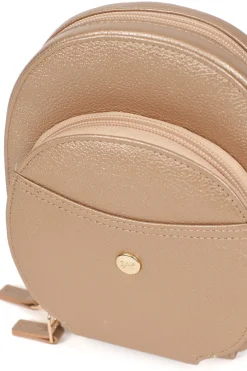 Women Hexagona Pouch & Belt Bag<Cellphone purse with card holder - RFID blocking - Leather