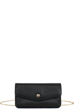 Women Hexagona Pouch & Belt Bag<Cellphone purse with wallet - 1 flap - RFID blocking - Leather
