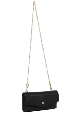Women Hexagona Pouch & Belt Bag<Cellphone purse with wallet - 1 flap - RFID blocking - Leather