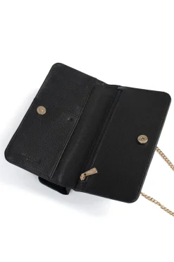 Women Hexagona Pouch & Belt Bag<Cellphone purse with wallet - 1 flap - RFID blocking - Leather