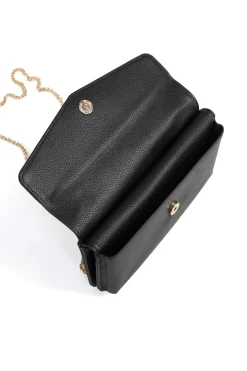 Women Hexagona Pouch & Belt Bag<Cellphone purse with wallet - 1 flap - RFID blocking - Leather