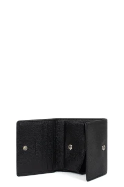 Women Hexagona Wallet<Coin purse - 1 flap - Leather